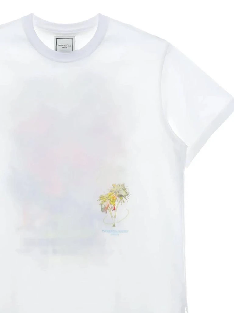 Wooyoungmi Wooyoungmi Graphic Crew Neck T-Shirt 2