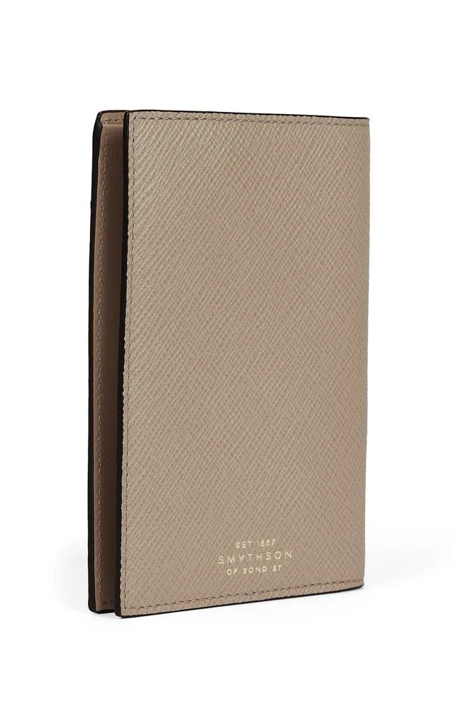 SMYTHSON Smythson - Panama Leather Passport Cover - Brown - Moda Operandi 1