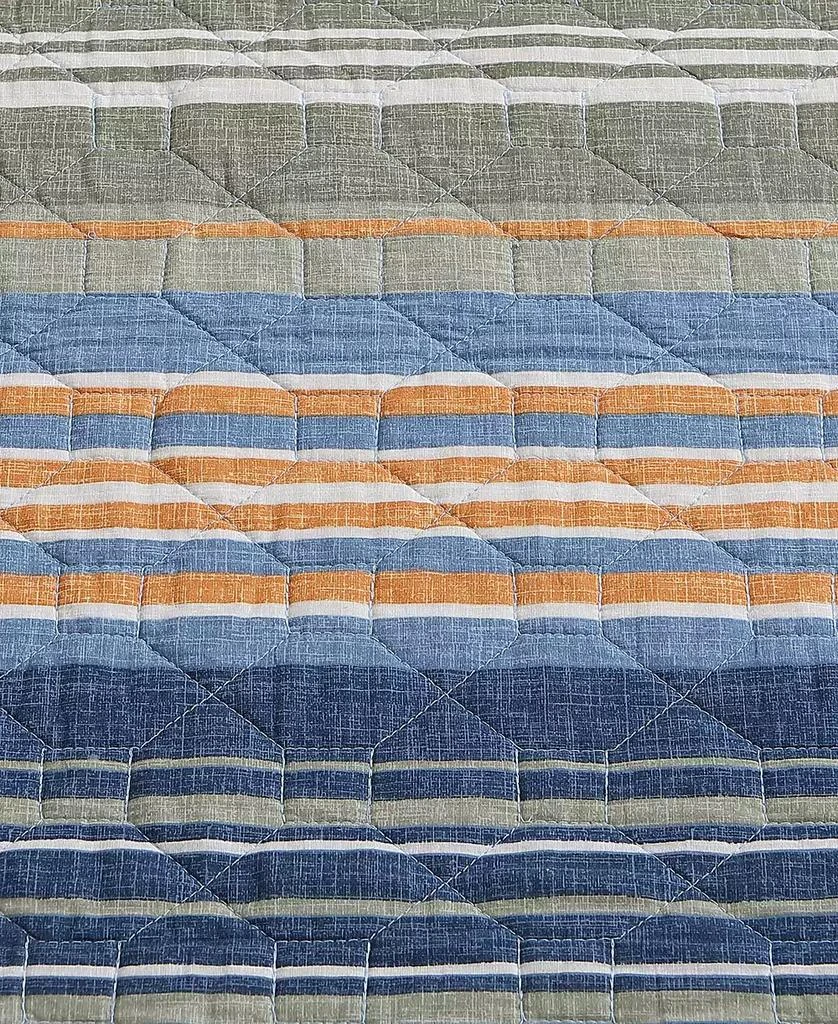 Eddie Bauer Yakima Valley Stripe Reversible 2-Pc. Quilt Set 6