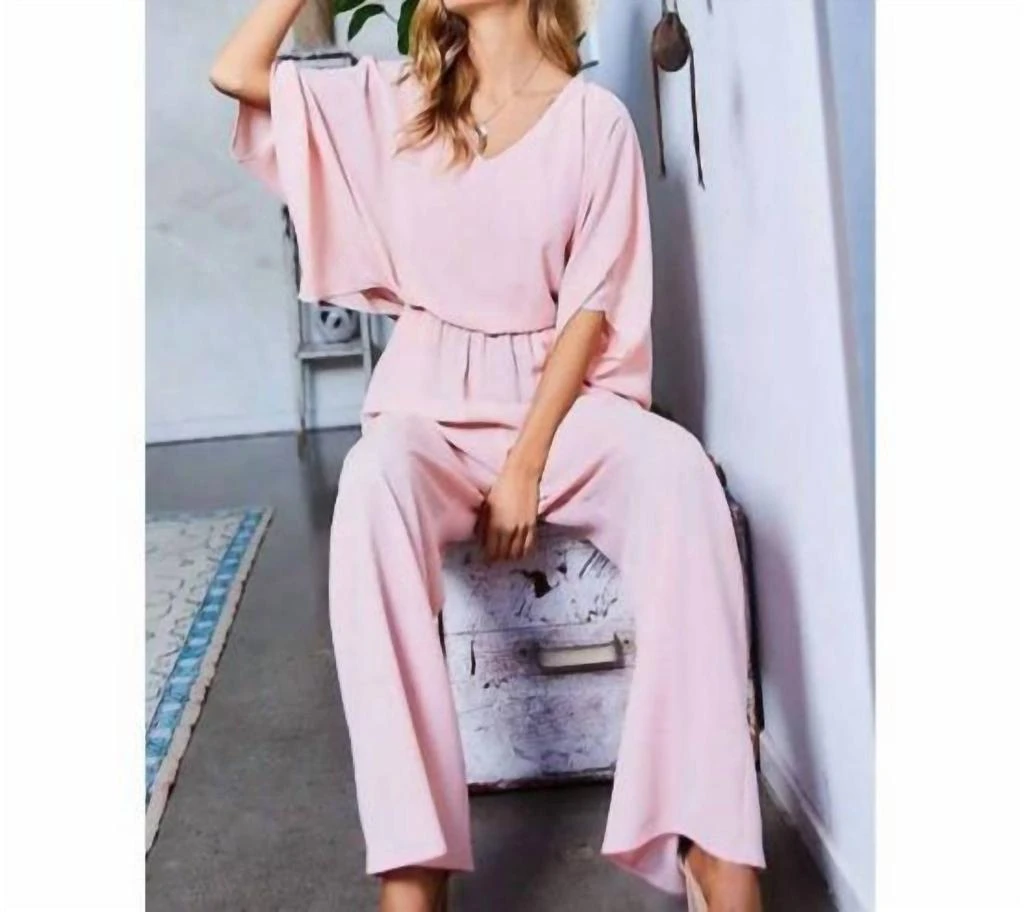 Main Strip Main Strip - Elegance Wide-leg Jumpsuit