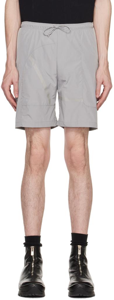 HELIOT EMIL Gray Track Shorts