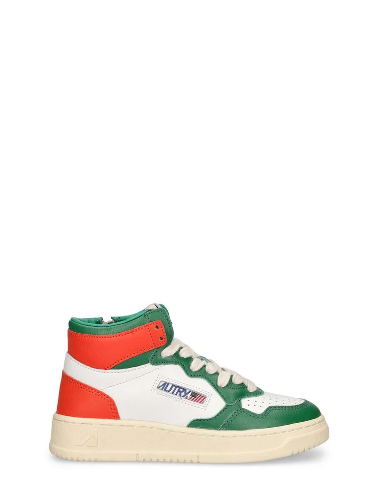 Autry Medalist Two-tone Mid Sneakers from LUISAVIAROMA