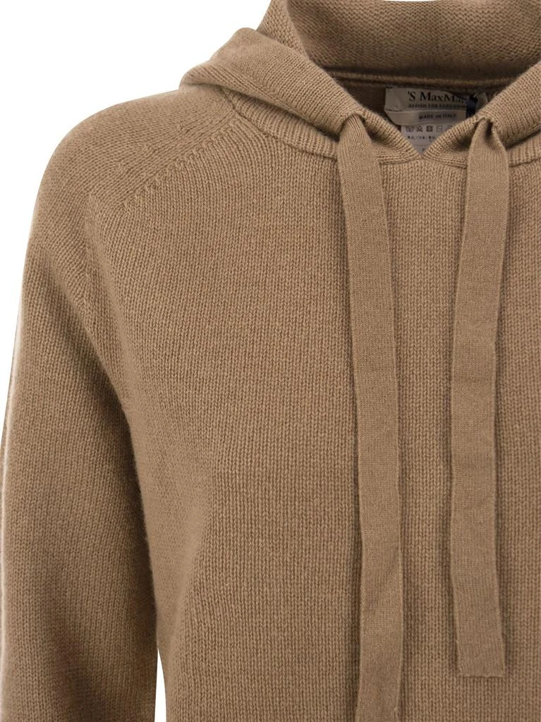 'S Max Mara 'S Max Mara Drawstring Knitted Hoodie 4