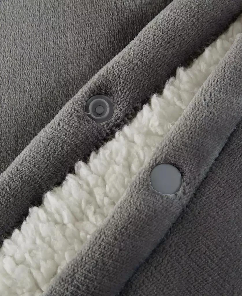 Sharper Image Heated Fleece Snuggle Wrap 8