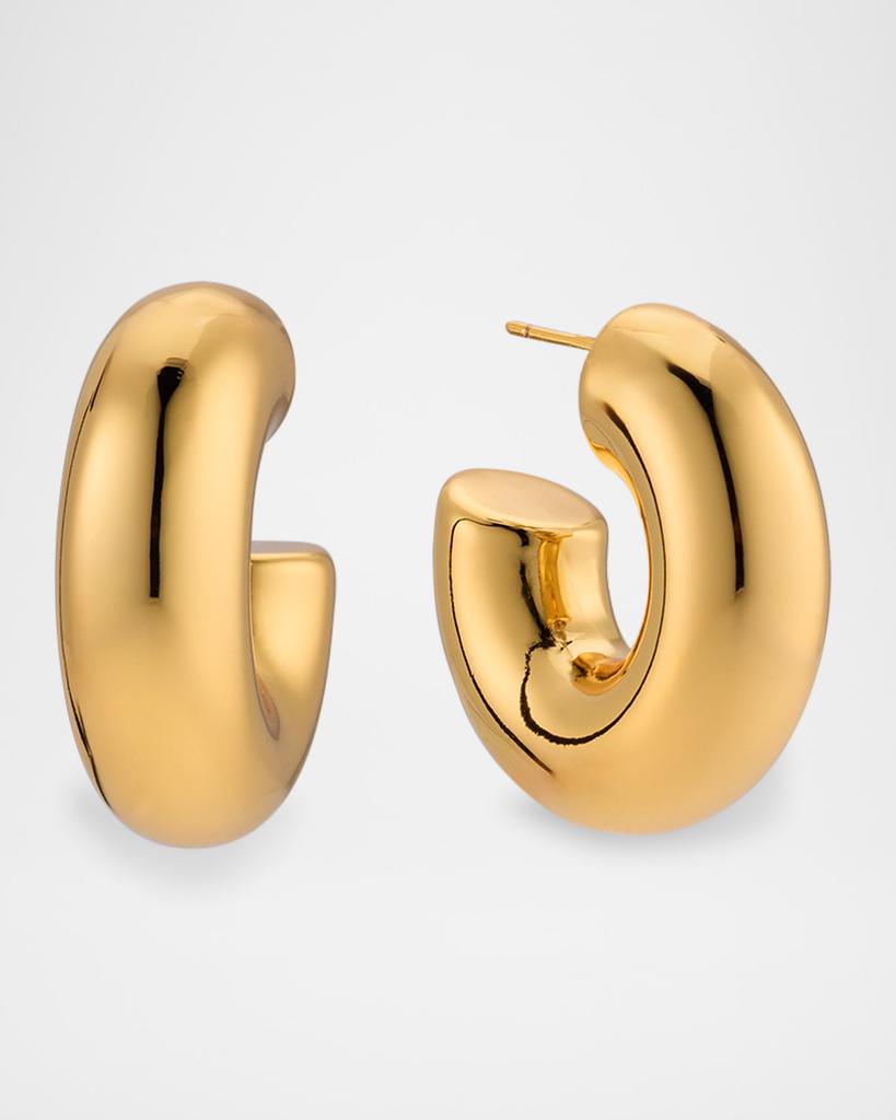 NEST Jewelry High Polish Chunky Hoop Earrings