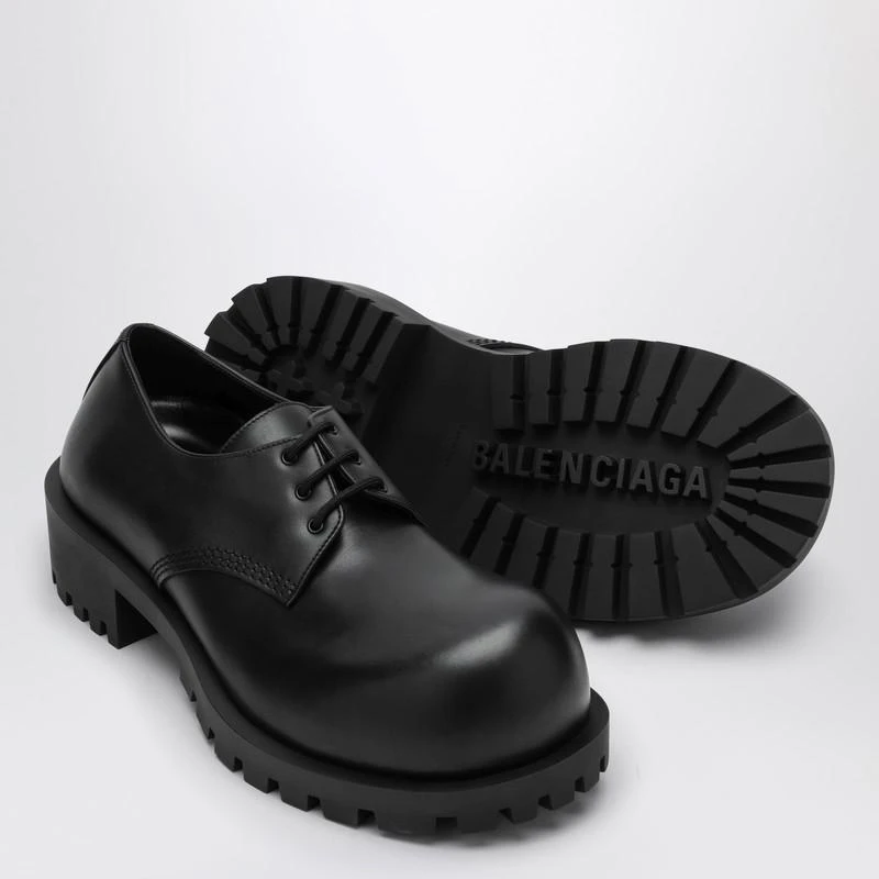 Balenciaga Black calfskin Hummer derby 5