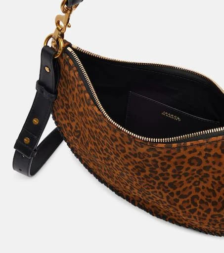 Isabel Marant Oskan Small suede shoulder bag 3