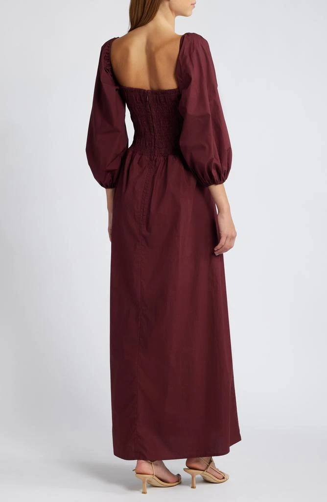 Faithfull the Brand Alma Balloon Sleeve Maxi Dress 2