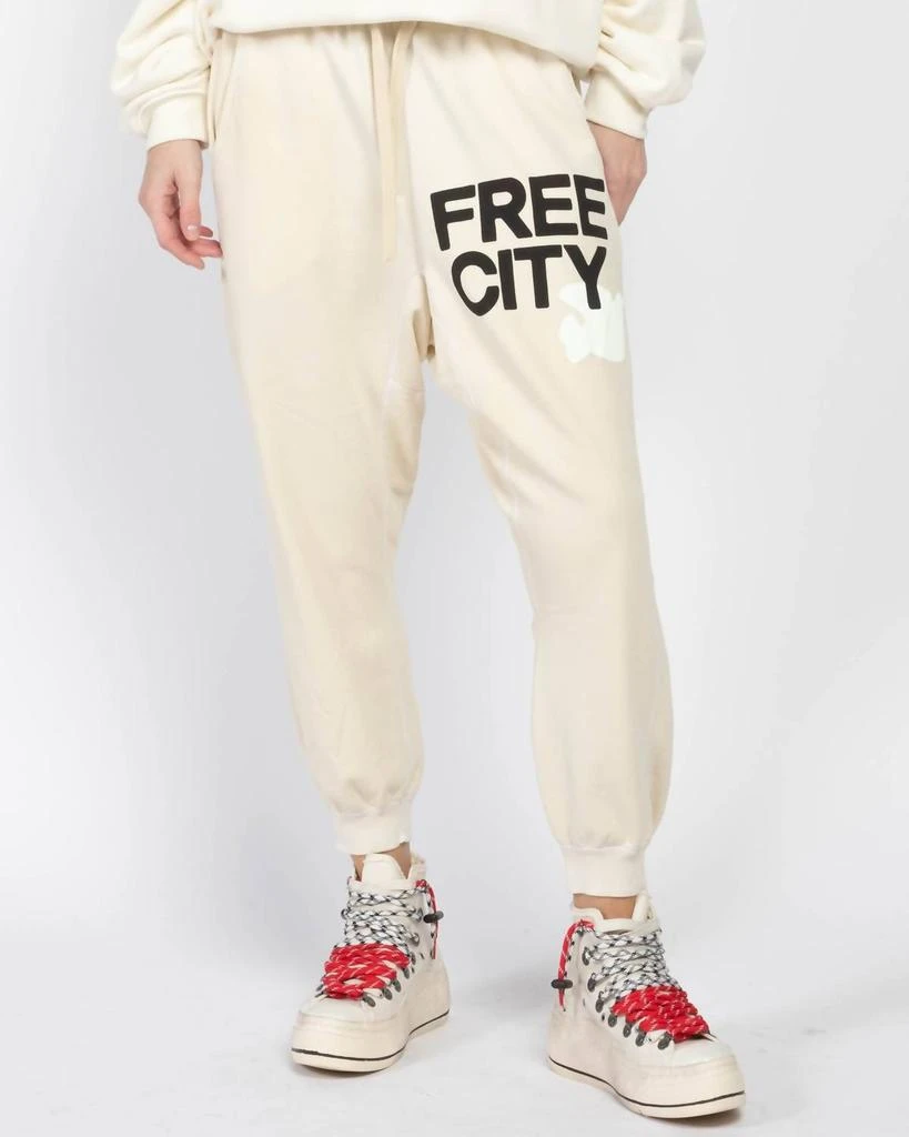 FREECITY Freecity - Women's Large Sunfade Pocket Sweatpants 1