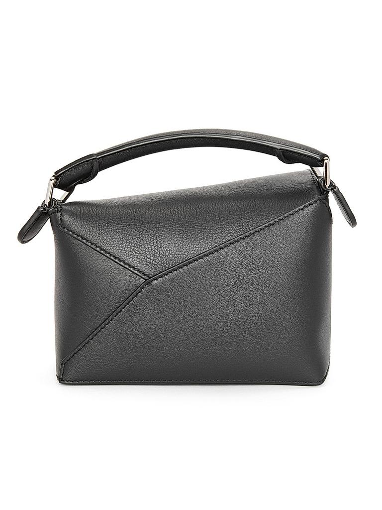 Loewe Mini Puzzle Edge Leather Shoulder Bag - Crossbody Bags