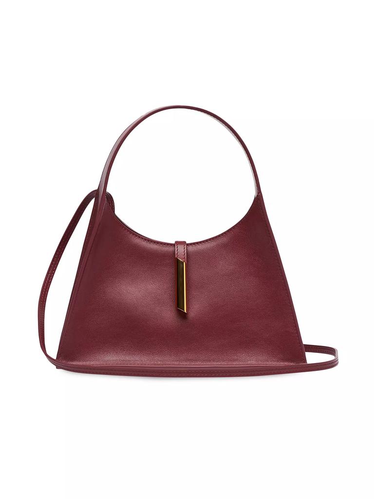 Little Liffner Pointy Mini Grained Leather Bag