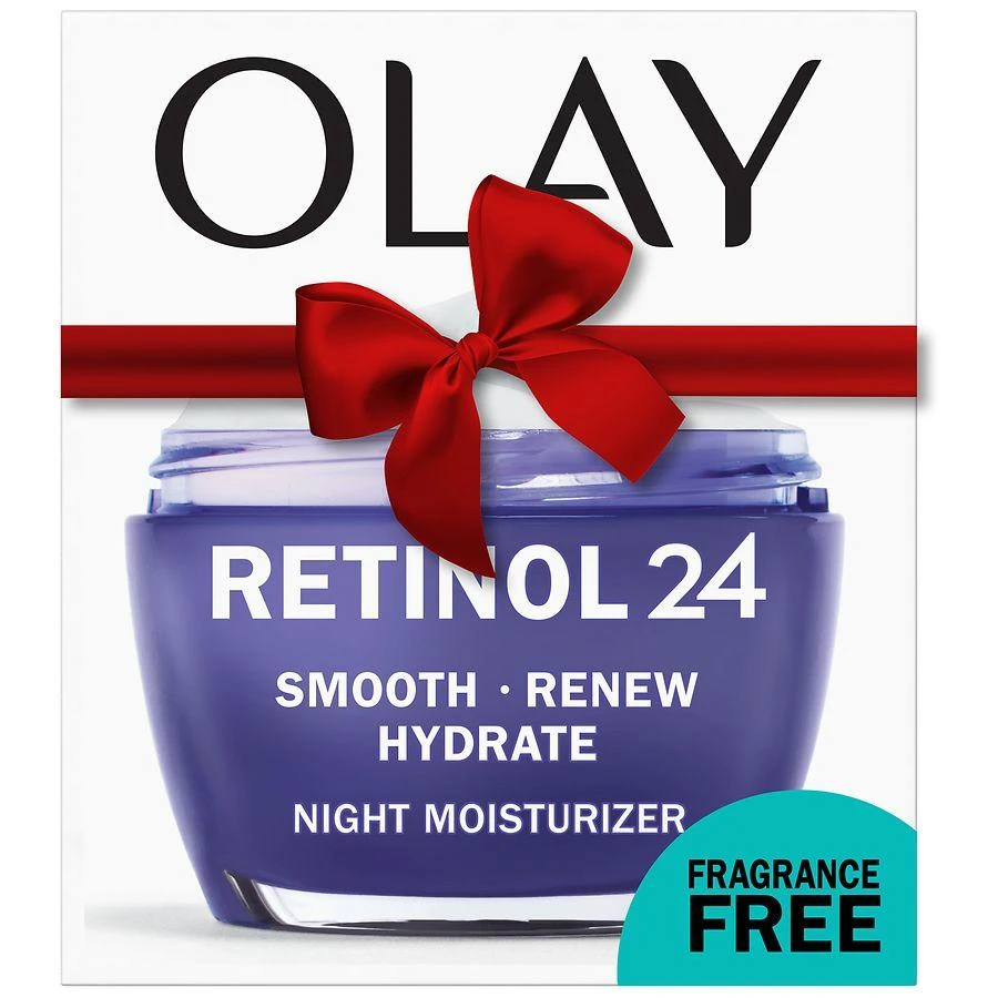 Olay Retinol 24 Face Moisturizer, Anti-Aging Night Face Cream Fragrance-Free 1