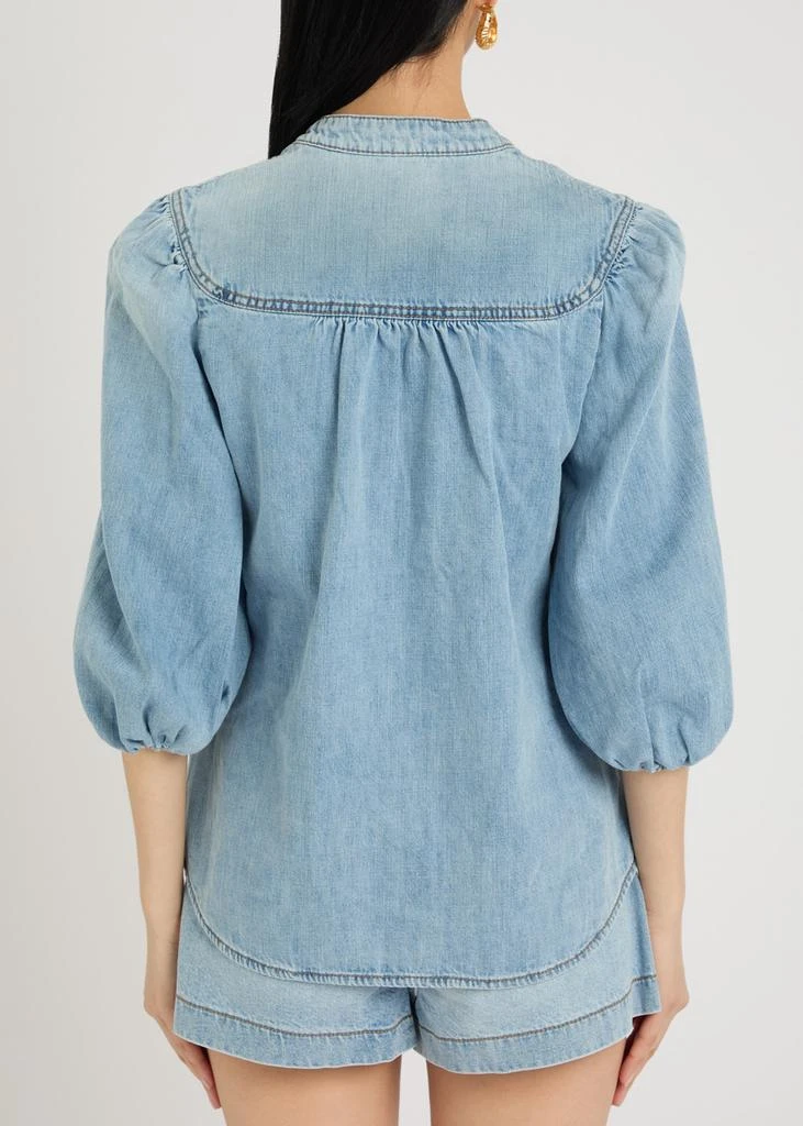 Zimmermann Lucky denim blouse 3