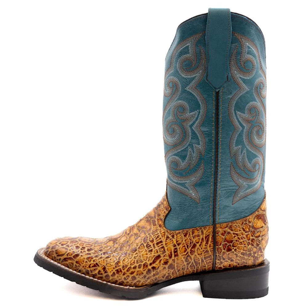 Ferrini Kai Embroidered Square Toe Cowboy Boots 3