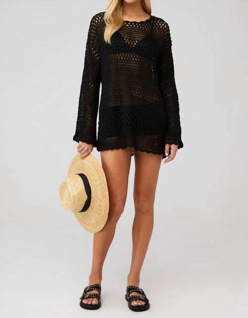 Show Me Your Mumu Paula Pullover In Black 1