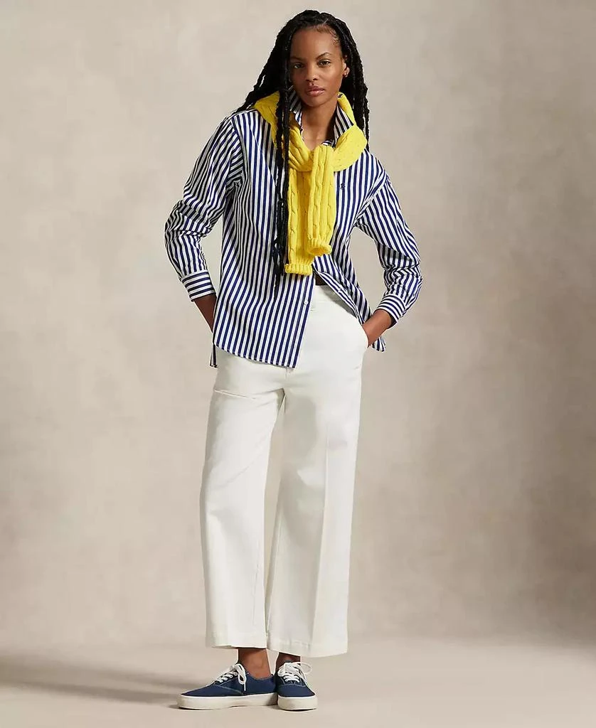 Ralph Lauren Women's Relaxed-Fit Striped Cotton Shirt 2