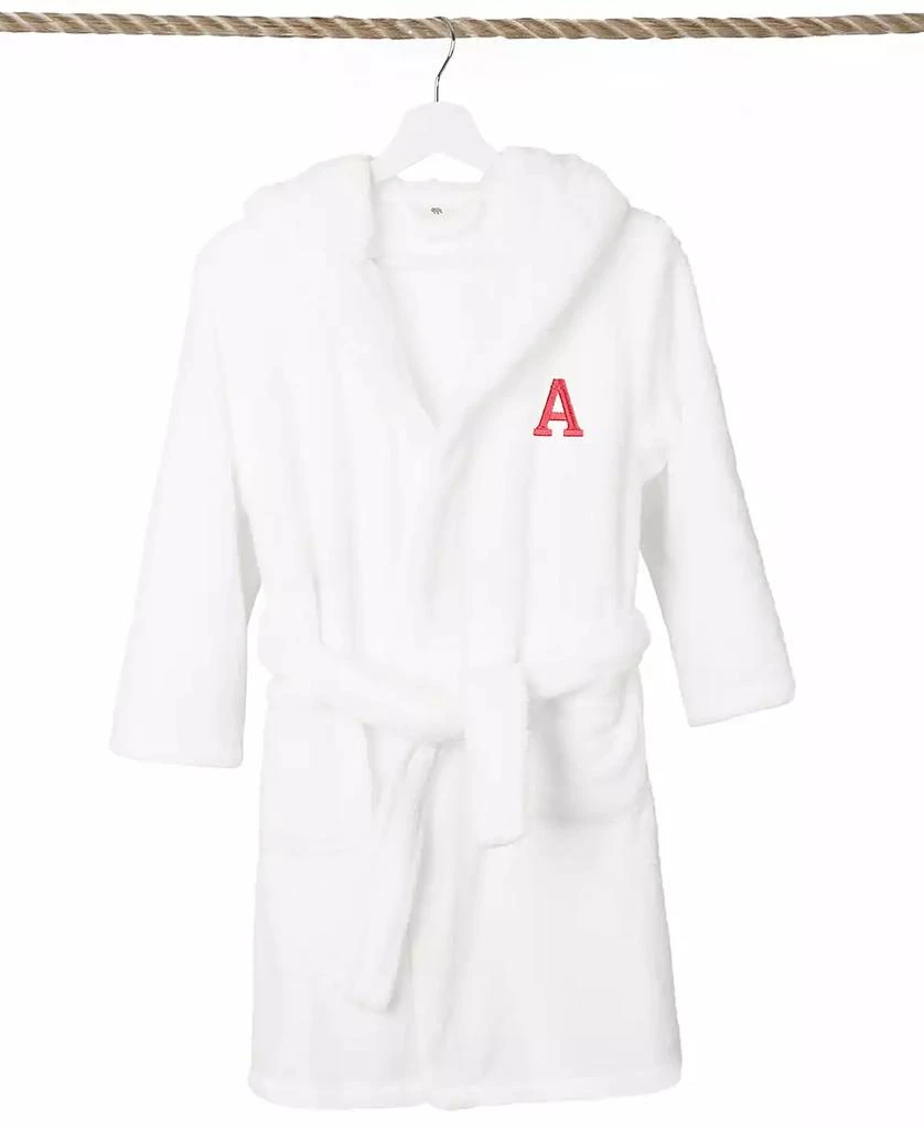 Linum Home Textiles Personalized Kids Super Plush Hooded Bathrobe 2