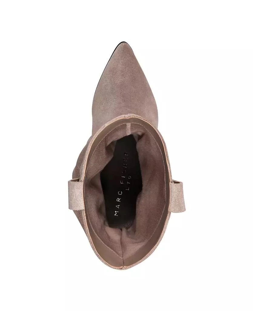 Marc Fisher Women's Myleea Slouchy Pointy Toe Dress Boots 4