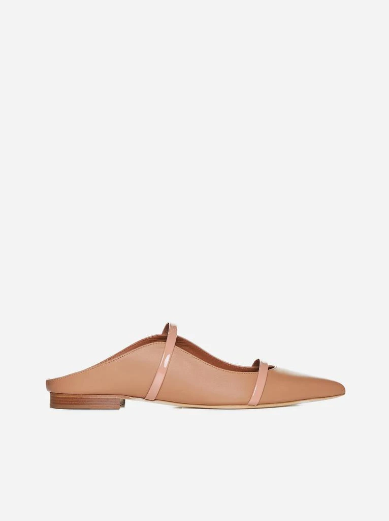 Malone Souliers Nude Maureen flat mules 1