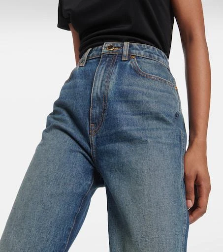 Khaite Danielle high-rise straight jeans 4