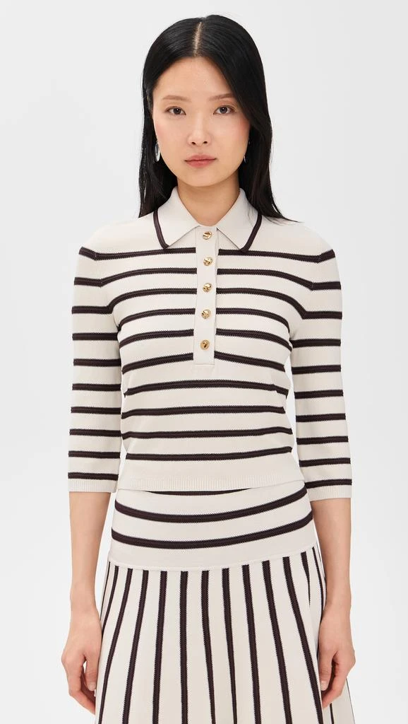Zimmermann Illuminate Stripe Polo 6