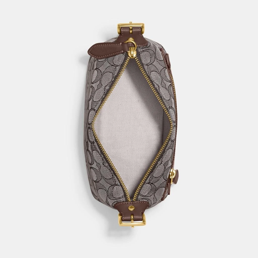 Coach Coach Demi Leather-Trimmed Logo-Jacquard Bag 4