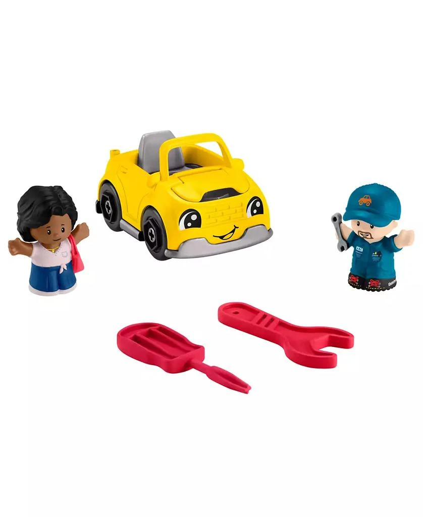 Fisher Price Little People Light-Up Learning Garage Toddler Playset 4