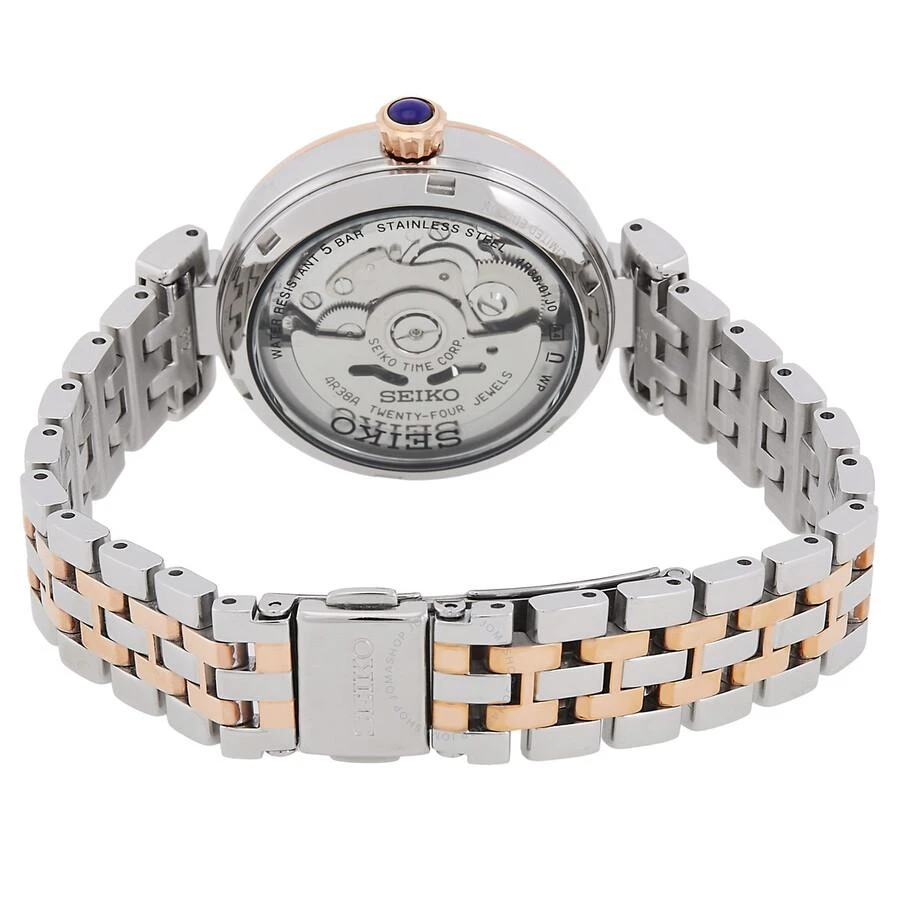 Seiko Automatic White Dial Ladies Watch SSA830K1 3
