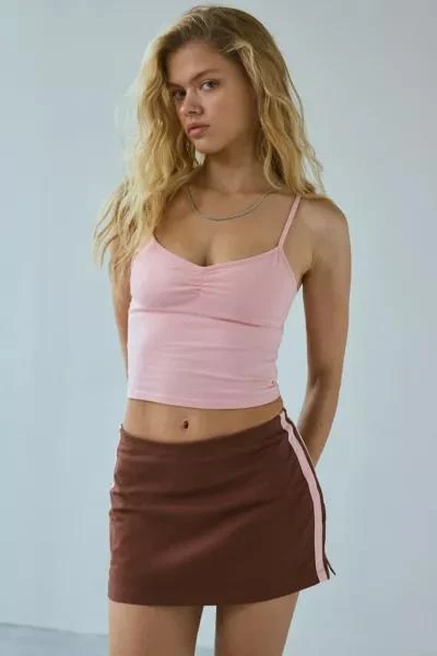 Out From Under Out From Under Bec Varsity Stripe Low-Rise Micro Mini Skort 5