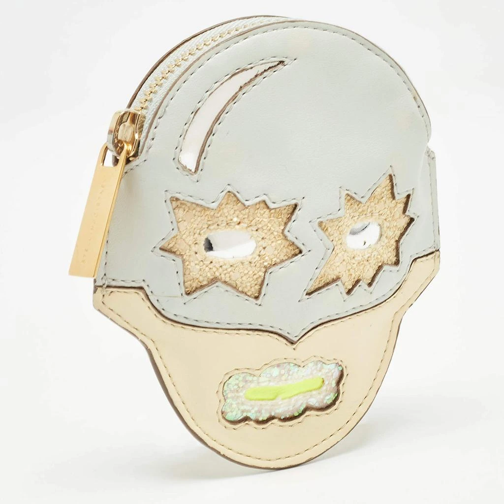 Stella McCartney Stella McCartney Multicolor Faux Leather Superhero Coin Purse 3
