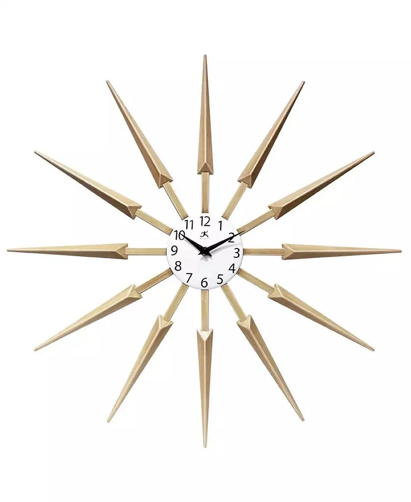 Infinity Instruments Sunburst Wall Clock