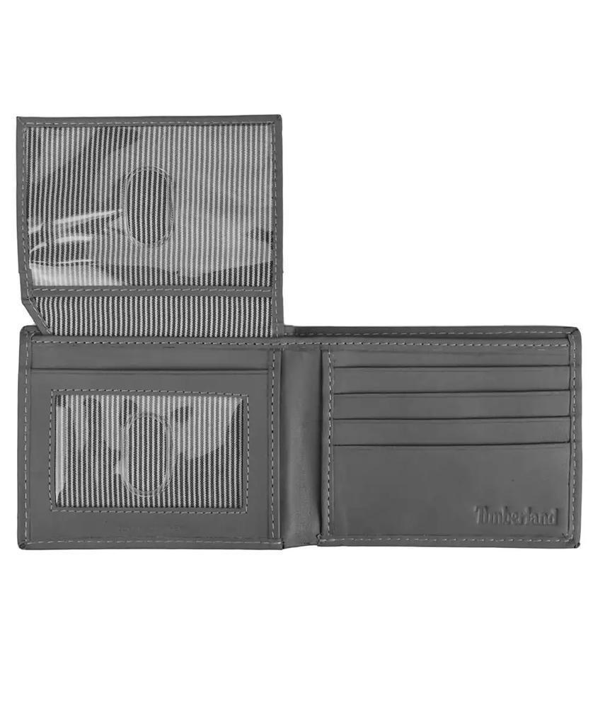 Timberland Men's Cloudy Passcase Leather Wallet