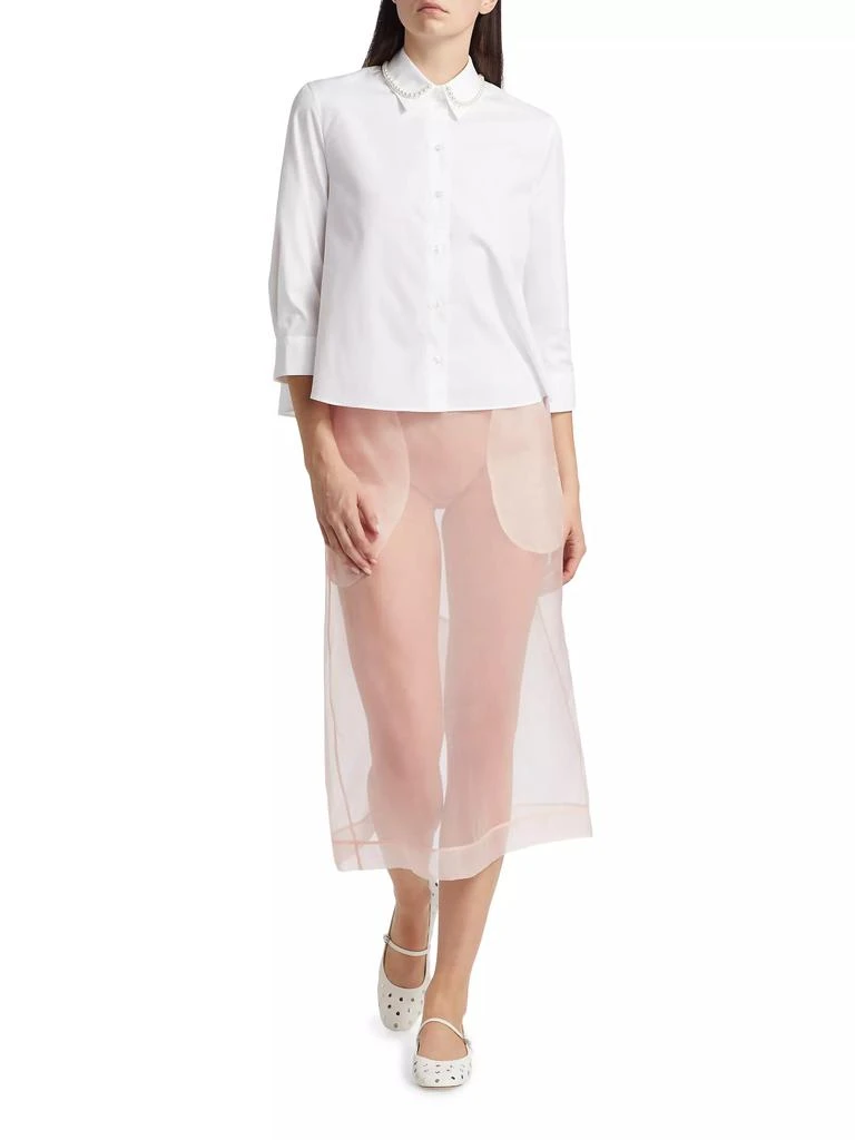 Simone Rocha Embellished Button-Front Shirt 2