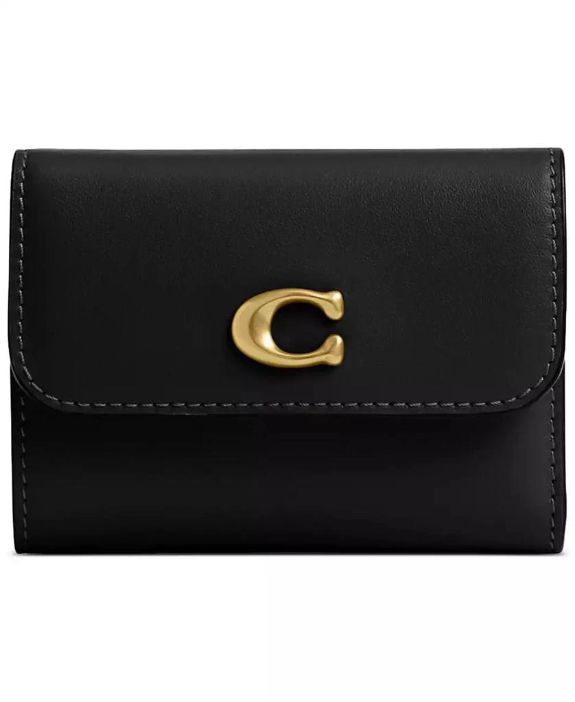 Coach Essential Leather Card Holder Wallet 1
