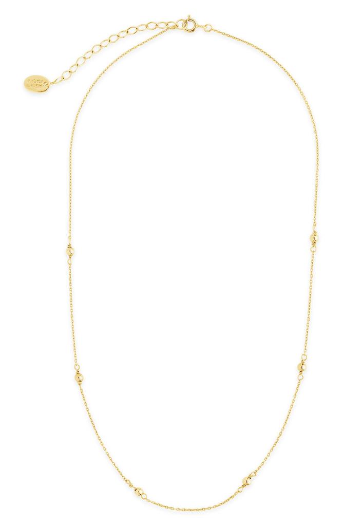 Sterling Forever Beaded Necklace