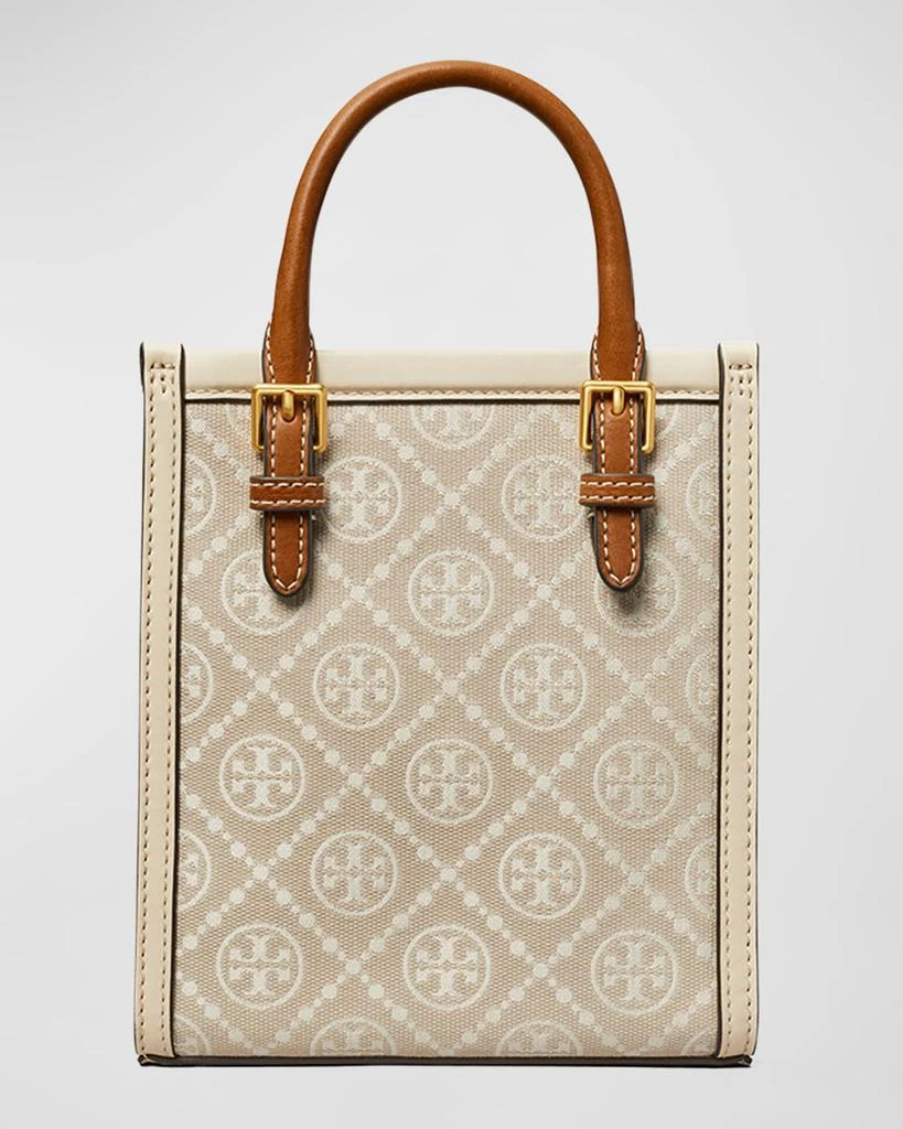 Tory Burch Mini T Monogram Canvas Tote Bag 6