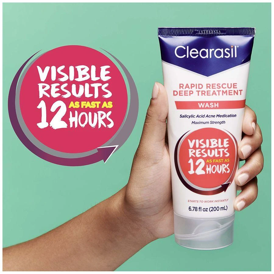 Clearasil Rapid Rescue Deep Treatment Wash 8