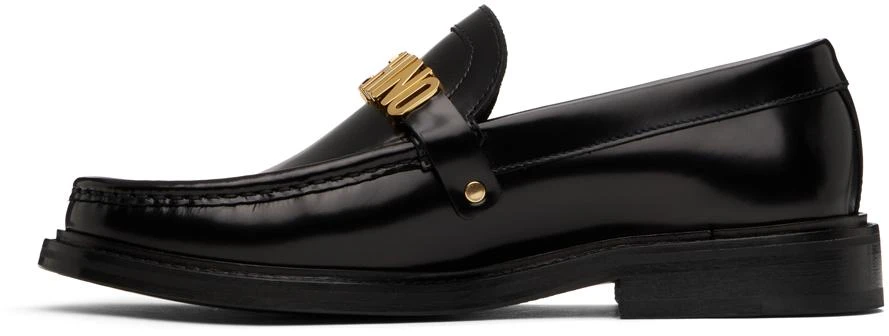 Moschino Black 'Moschino' College Loafers 3