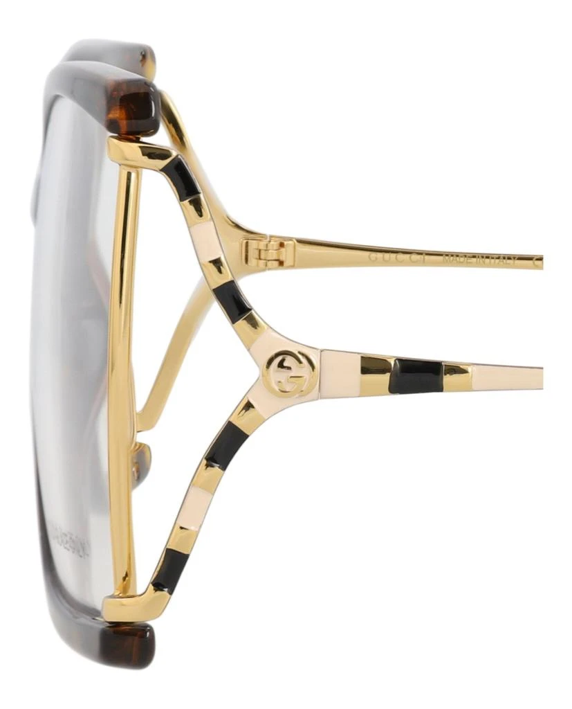 Gucci Square-Frame Injection Optical Frames 4