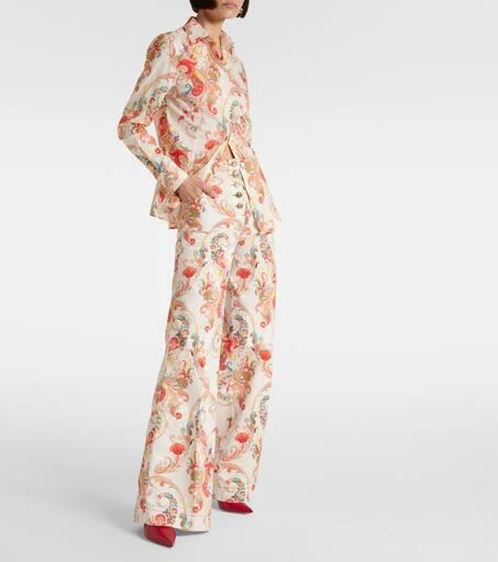 ETRO Paisley cotton-blend shirt 7