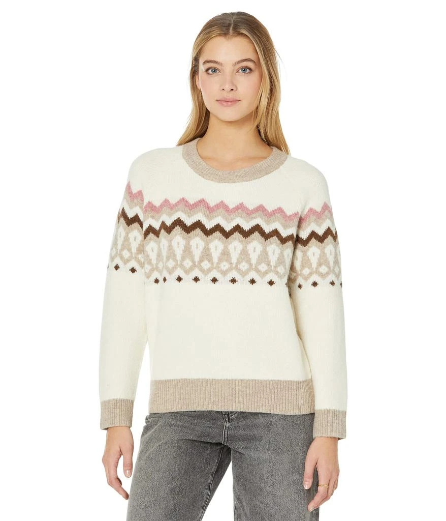 Madewell Fair Isle Markham Pullover Sweater 1