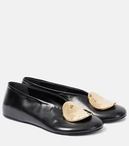 Jil Sander Leather ballet flats 1