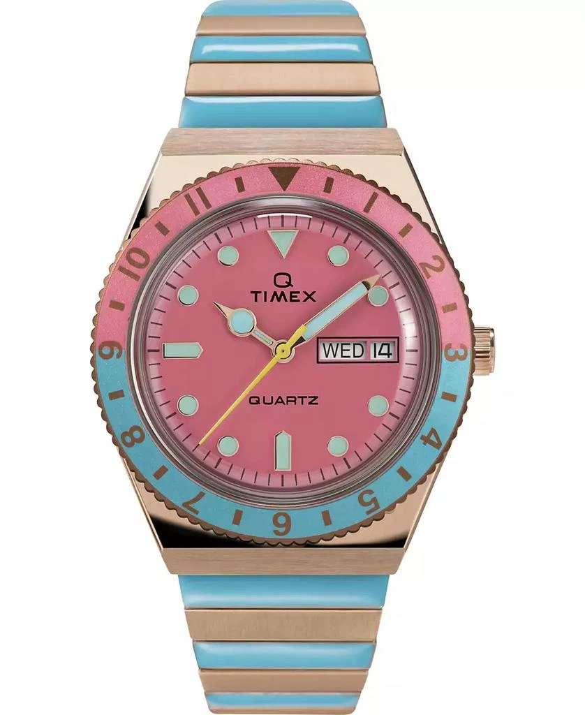 Timex Women's Q Reissue Two-Tone Bracelet Watch 36mm 1