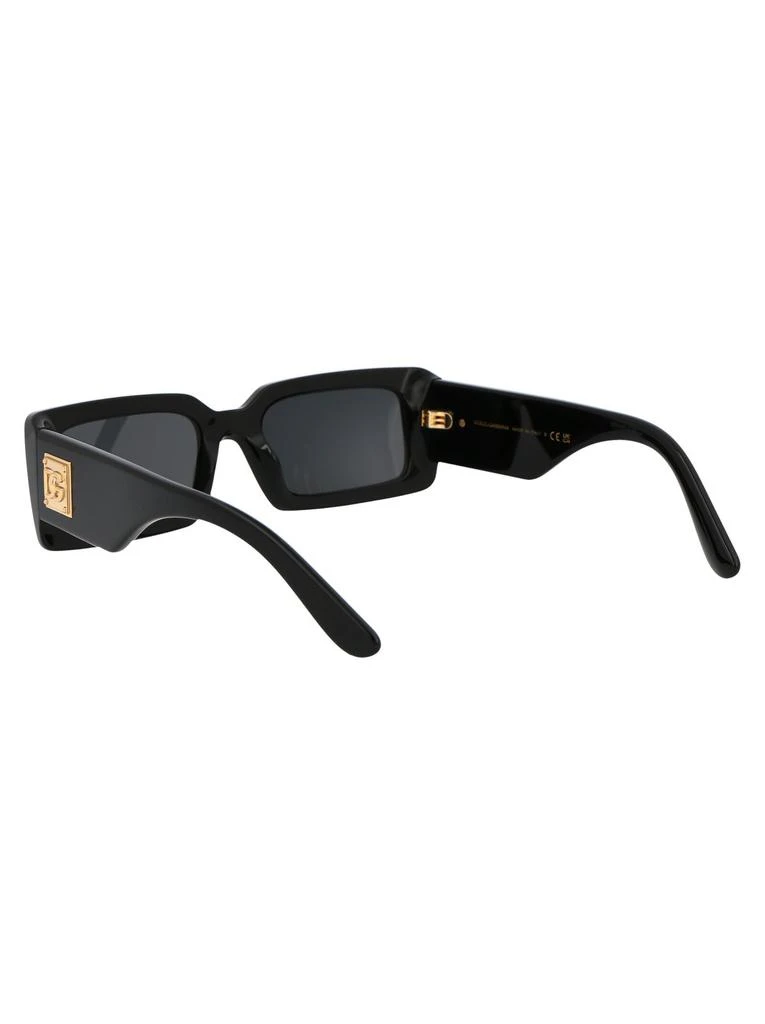 Dolce & Gabbana Eyewear Dolce & Gabbana Eyewear Rectangle-Frame Sunglasses 4