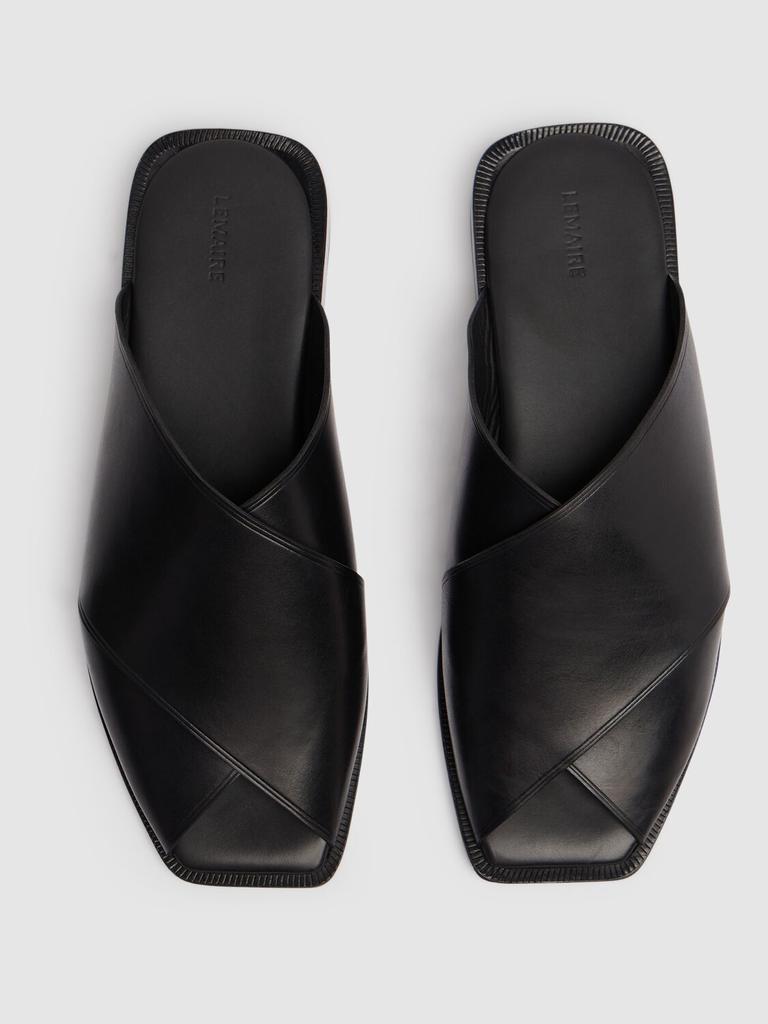 サンダル Lemaire CROSS FLAT SANDALS Lemaire Cross Flat Sandals - Business Casual Shoes - BeyondStyle
