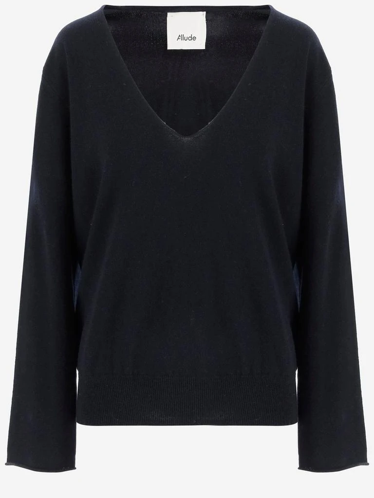Allude Allude V-Neck Sweater 1