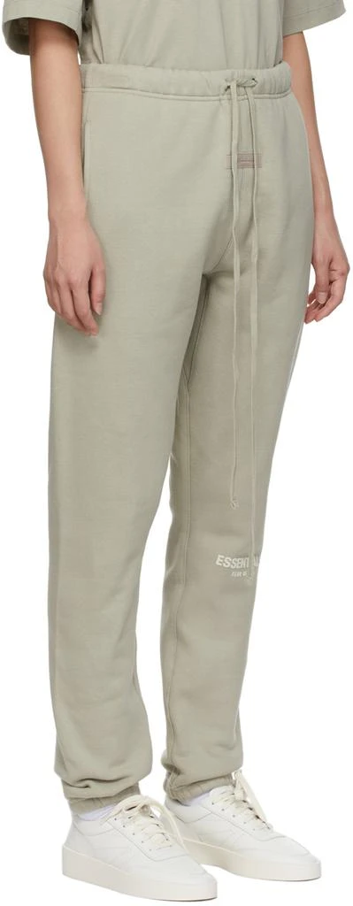 Essentials Green Fleece Lounge Pants 2