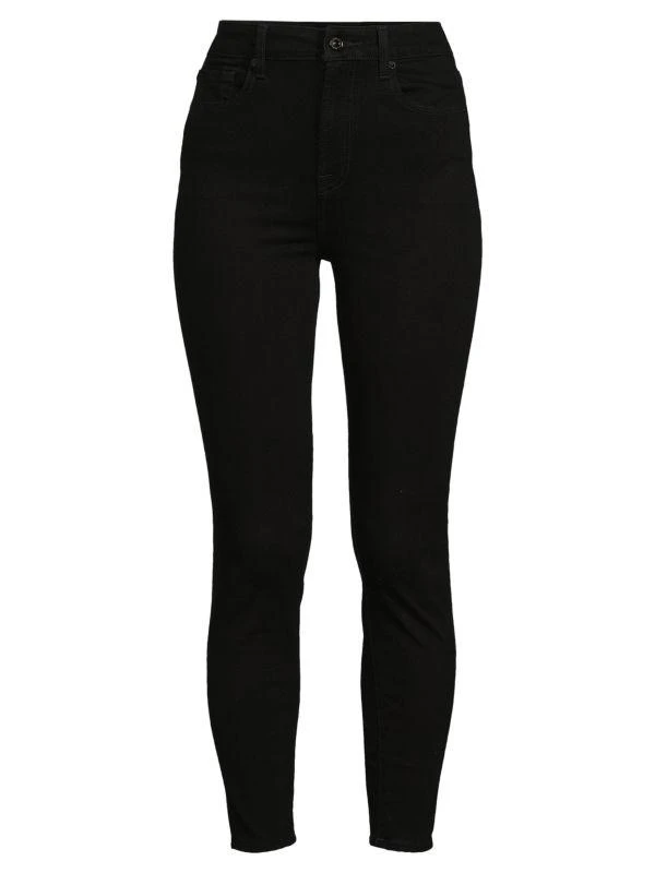 7 For All Mankind Aubrey High Rise Skinny Jeans 3