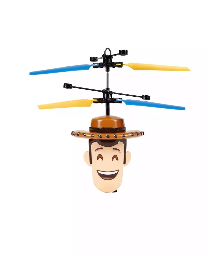 World Tech Toys Pixar Toy Story Emoji Woody IR UFO Ball Helicopter 1