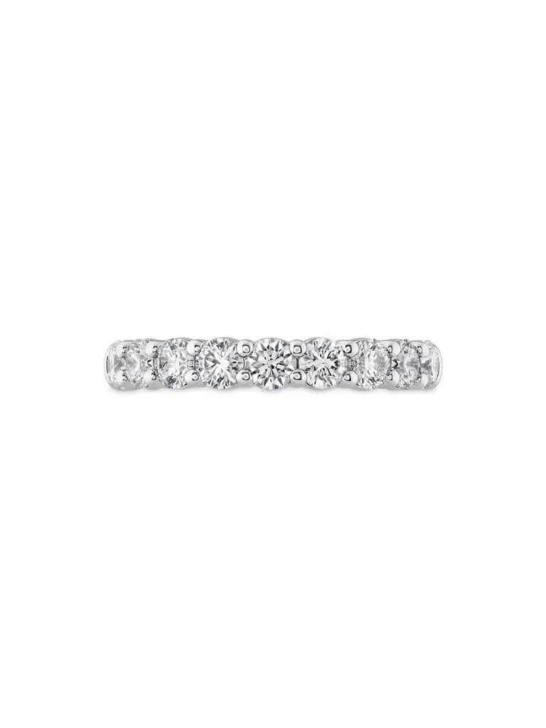 Hearts On Fire Signature 18K White Gold & 0.46-0.56 TCW Diamond 9-Stone Band 1